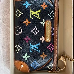 LOUIS VUITTON LV Mila MM Multicolor Pouchette  Clean, comes with original LV box